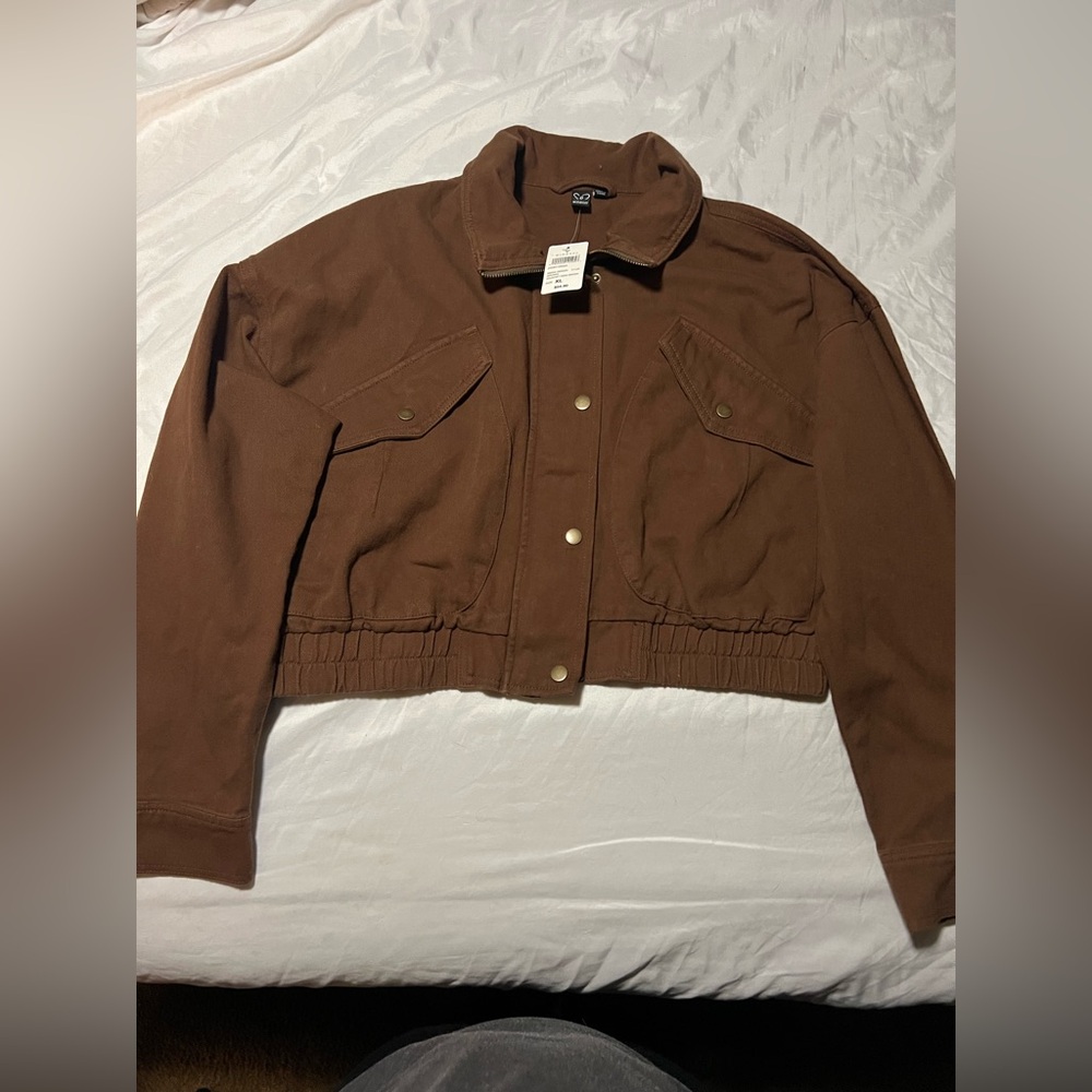 Windsor Chocolate Utility Jacket - image 1